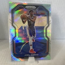 Panini 2020-21 Prizm Joel Embiid Philadelphia 76ers NBA Card #51
