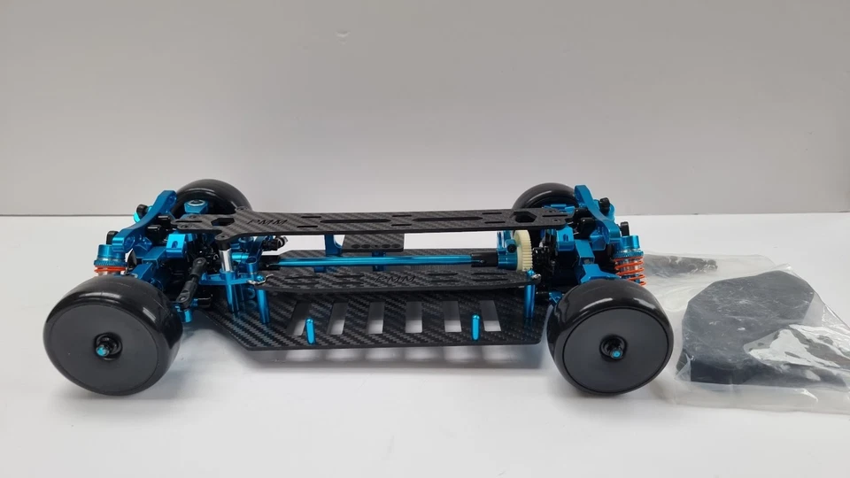 1/10 Alloy Metal Upgrade RC Chassis for Tamiya TT02 Shaft Drive Touring Car Kit - Image 3 of 4