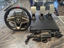 Thrustmaster T248 Wheel, Pedals, Desk mount c...