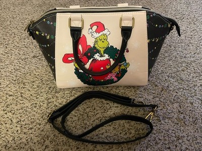 Loungefly How The Grinch Stole Christmas Satchel HTF Wreath Max Rare