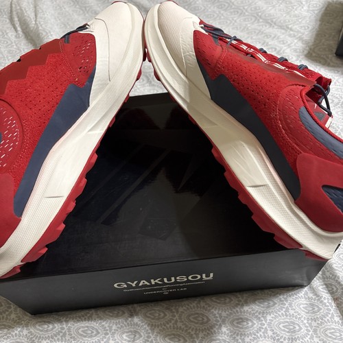 12M DS New Nike Air Zoom Pegasus 36 Gyakusou Trail Red 2019 Authentic Runner - Picture 2 of 11