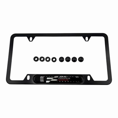 Genuine MINI John Cooper Works License Plate Frame JCW R53 R56 F56 F66 New Logo