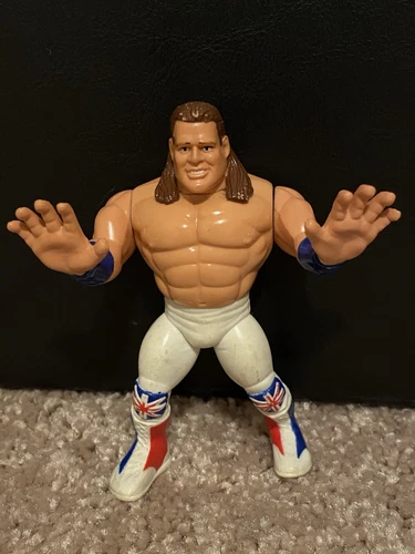 WWF WWE Hasbro British Bulldog - Series 4 1990’s Vintage