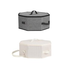 Hat Storage Bag with Zipper Beach Hat Case for Sunhat Bucket Hats Men Women