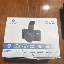 Minolta MNCD370 Dash Camera 12MP Full HD 3" LCD Screen, Black