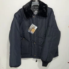 RefrigiWear Men's Insulated Iron-Tuff Arctic Jacket Soft Fleece Collar 2XL 0359R