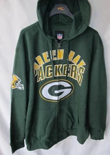 NWT Men's G-III NFL Green Bay Packers Full Zip Hoodie Sweatshirt Jacket Sz XXL