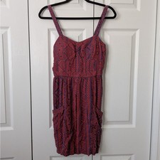 American Eagle Outfitters Juniors Dress Size 6 Sundress Tribal Summer Ikat Boho