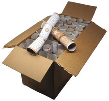 50 Christmas Catering Crackers - Natural White - Corporate Events / Restaurants