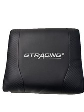 GTRacing - Gaming Chair - Large Back Pillow Support - Gray