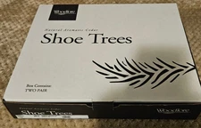 WOMENS WOODLORE CEDAR SHOE TREES SIZE 5-7.5 