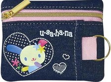 Sanrio Character Usahana Key Coin Case Pouch Small Item Holder New Japan