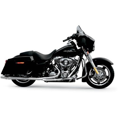 Thunderheader Chrome Long Style 2-Into-1 Exhaust - 1074S (no ship to CA)