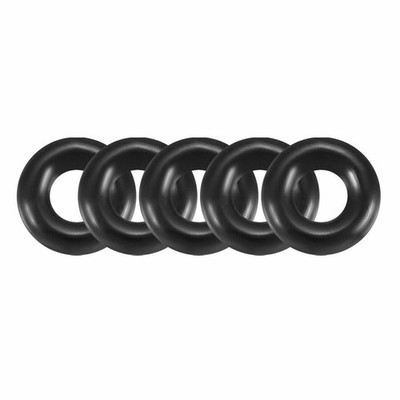 100pcs 2.1mm Inner Dia 1.2mm Thickness Sealing Ring O-shape Rubber Grommet  *gi