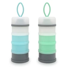 Baby Formula Dispenser, Formula Container, Portable Milk Powder Dispenser Con...