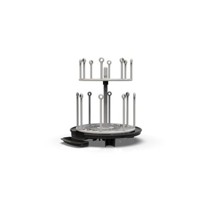 The First Years Spin Stack Dish Rack   Kitchen Drying Rack for Baby Bottles 