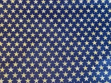 Stars Cotton Fabric, Patriotic, quilting, sewing, About 5 Yards, Country