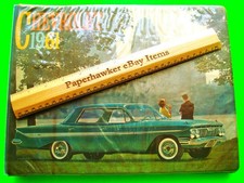1961 Chevrolet Full Line Dealer Album Book Origl Binder Corvette Corvair Impala
