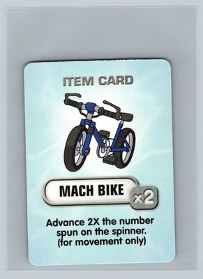 Mach Bike Pokemon Master Trainer 2005 Game Item Card REPLACEMENT Part Hasbro
