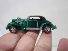 HOT WHEELS REDLINE CLASSIC CORD * DARK EMERALD GREEN COLOR * NEAR MINT * STUNNER