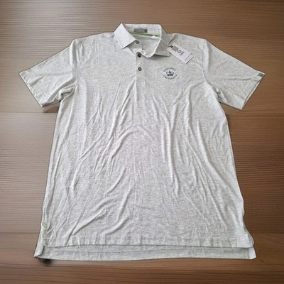 Columbia University Tasc Performance Cloud Polo Shirt Golf Heathered Mens M NWT
