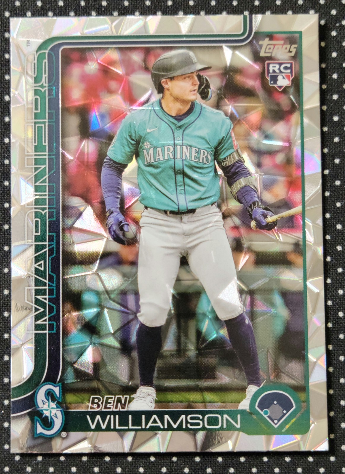 2025 Topps Update Series - Ben Williamson (RC) - Diamante Foil -  #US130