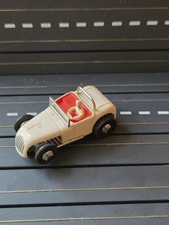 AURORA VINTAGE HOT ROD WHITE TJET HO SLOT, ORIGINAL AURORA VIBRATOR CHASSIS WOW