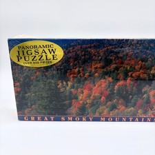 Great Smoky Mountains National Park Panoramic Jigsaw Puzzle 500 Pieces Sealed