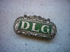A8) DLG - German Agricultural Society - Old HONORARY CLASP Badge
