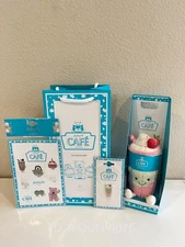 Authentic Jellycat Shanghai CAFÉ Limited Berrity Latte -NWT -Rare - Fast Ship