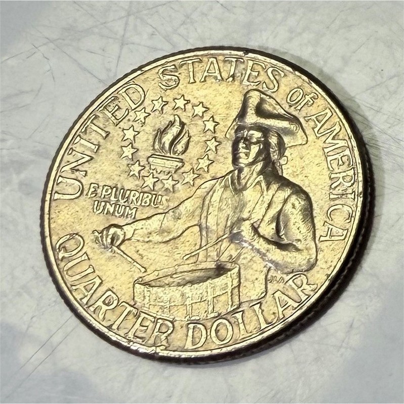 1776-1976 Washington Quarter 25C Bicentennial Drummer Boy Reverse Business