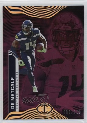2022 Panini Illusions Trophy Collection Pink 93/399 DK Metcalf #86 3hd