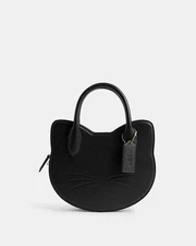 Coach Halloween Cat Crossbody Bag NWT CW615 Black Multi In Factory wrapping