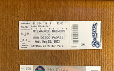 5/21/2003 Brewers v Padres Goeff Jenkins 3 HR Game Three Homeruns