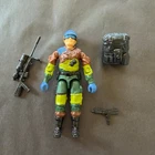 1989 HASBRO GI JOE LOW LIGHT v2 SLAUGHTER'S MARAUDERS FIGURE 100% COMPLETE MT-