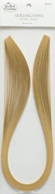 Quilled Creations, Paper Stripes, Beige Quilling Paper 1/4'' (6mm)
