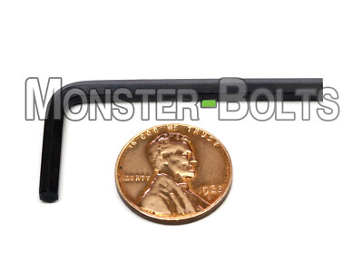 1/8'' Hex Tool / Allen Key - 6150 Alloy Steel - Short Arm Wrench - Inch / SAE