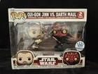 Funko POP! Star Wars QUI-GON JINN vs DARTH MAUL Damaged Box