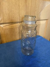 Planters Vintage 1980's Planters Peanut Glass Jar With LID apx 10" Peanut Man