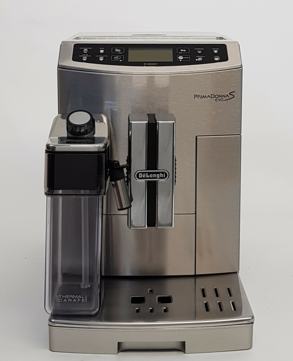 Delonghi Kaffeevollautomat Ecam 510.55 M Primadonna S Evo Test Kaffeemaschine Kaffeevollautomat DeLonghi ECAM510.55.M Prima Donna S
