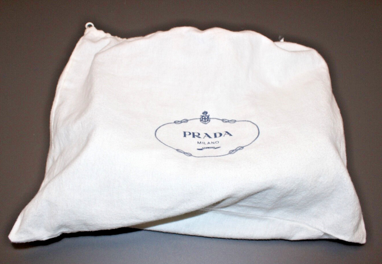Authentic Prada White Leather Small Shoulder Hand… - image 2