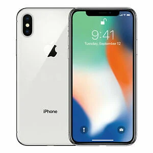 Apple iPhone X Handys & Smartphones in Silber