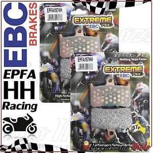 Front Brake Pads Racing Ebc Epfa187hh Honda Vtr F Firestorm 1000 97 07 Ebay