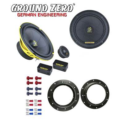 Ground Zero Auto SPL Lautsprecher System 16,5cm für VW Tiguan 5N Türen vorne