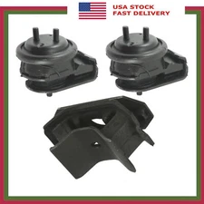Set 3PCS Engine Motor & Trans Mount For Chevrolet Suzuki 1.6 1.8L 2.0L 2.5L 2.7L