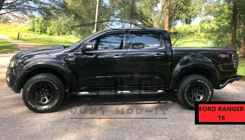 Para Ford Ranger 2012 T6 Wildtrack guardabarros bengalas arcos moldes 9 pulgadas - Imagen 2 de 9
