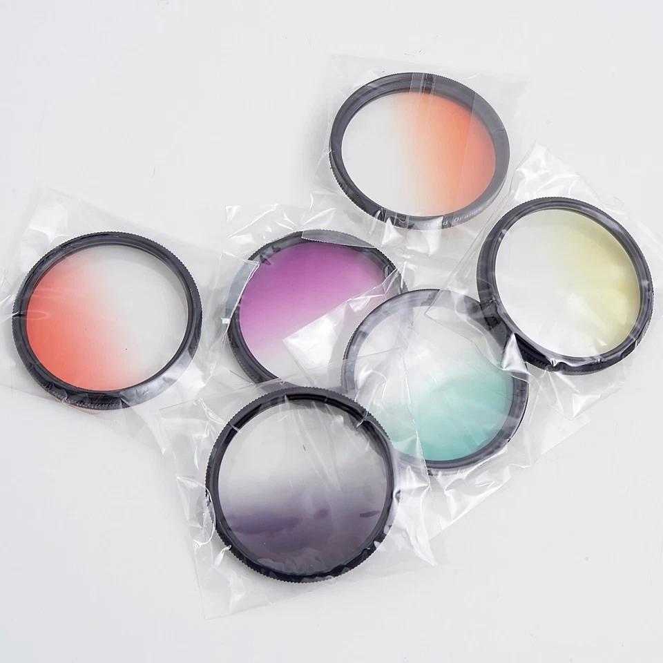 XCSOURCE 6 x GRAD 52mm FILTER SET IN A SOFT FOLDING STORAGE POUCH / CASE #AD069 - Image 4 of 4