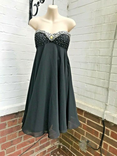 debenhams black sequin dress