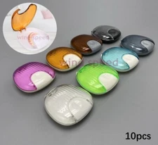10x Plastic Denture Storage Box Dental Orthodontic Lingual Retainer Aligner Case