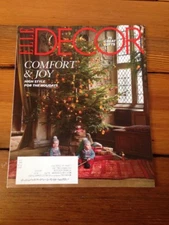 Elle Decor Magazine Issue December 2015 Style Holidays Gifts Comfort Joy